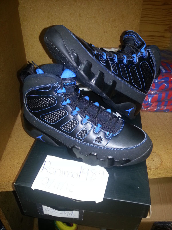 Jordan shop blue 9s