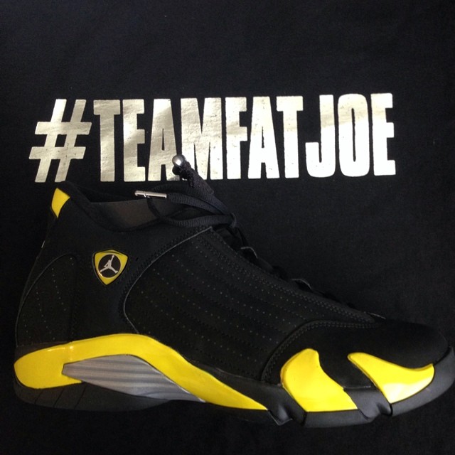 Fat Joe Picks Up Air Jordan XIV 14 Thunder