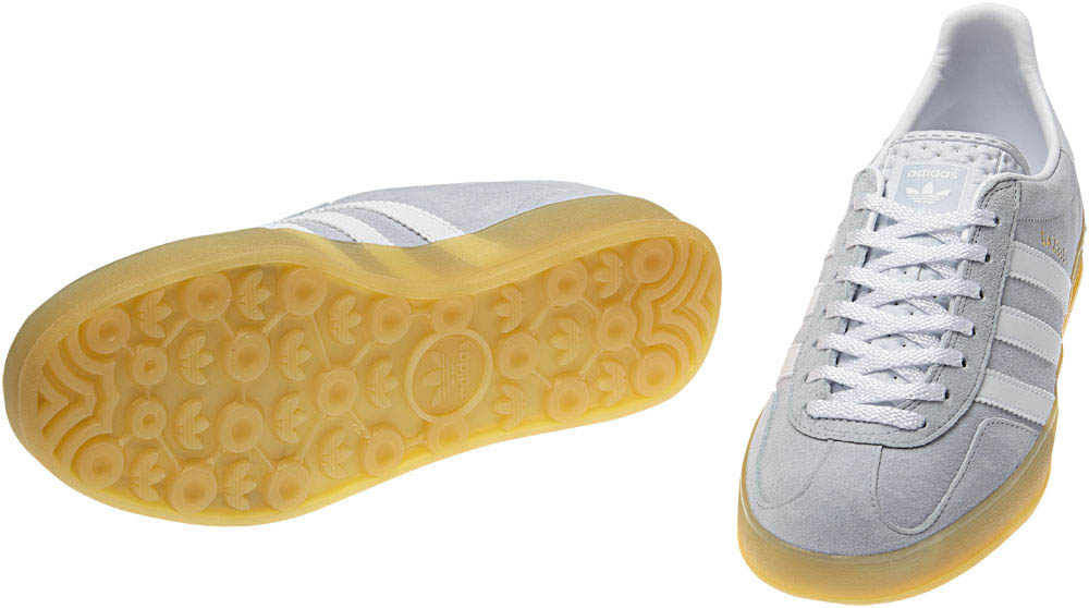 adidas Originals Gazelle Indoor Clear Grey Gum White V23173 (3)