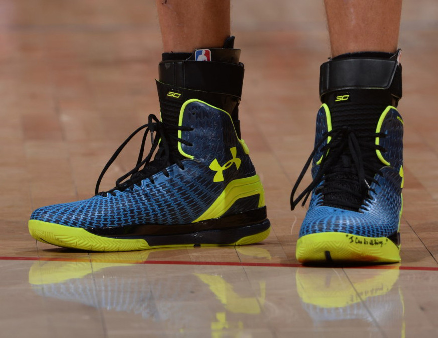 Stephen Curry Debuts Under Armour ClutchFit Drive In NBA Playoffs ...