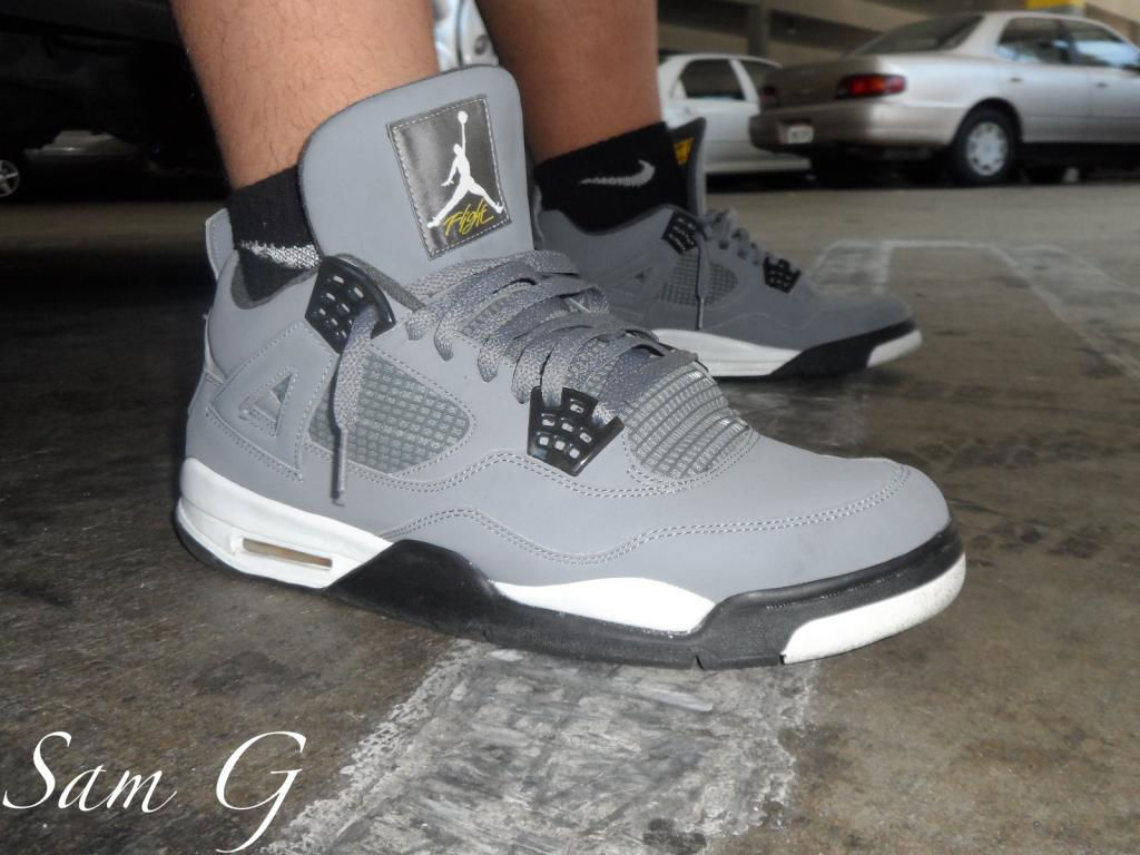 Spotlight // Forum Staff Weekly WDYWT? - 8.24.13 - Air Jordan IV 4 Retro Cool Grey by lashoecollector