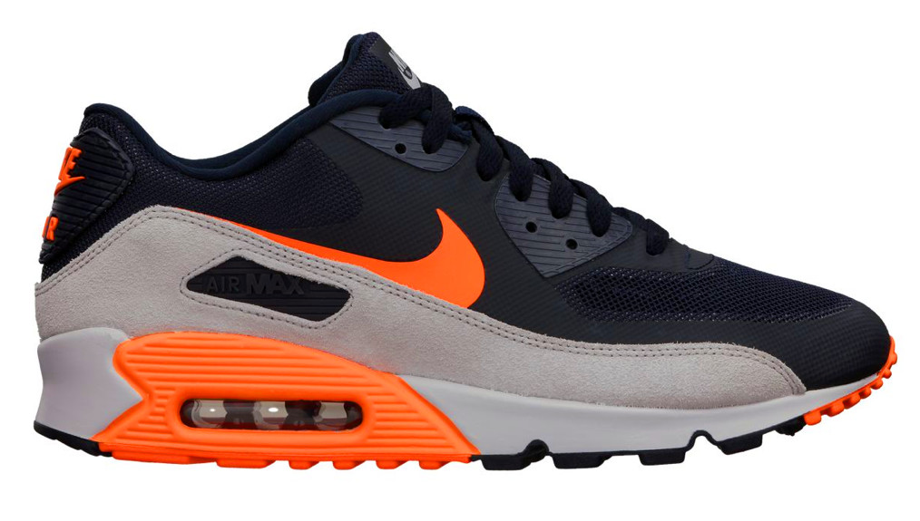 Nike Air Max 90 Premium Dark Obsidian Total Orange Complex