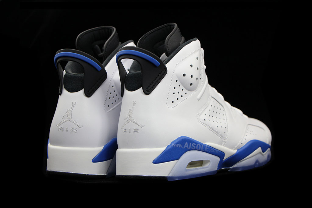 Air Jordan 6 'Sport Blue' From All Angles