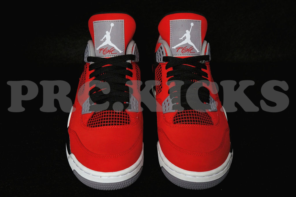 Air Jordan IV 4 Fire Red White Black 308497-603 (4)