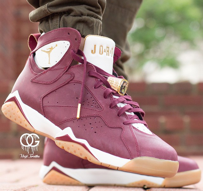 maroon 7s jordans