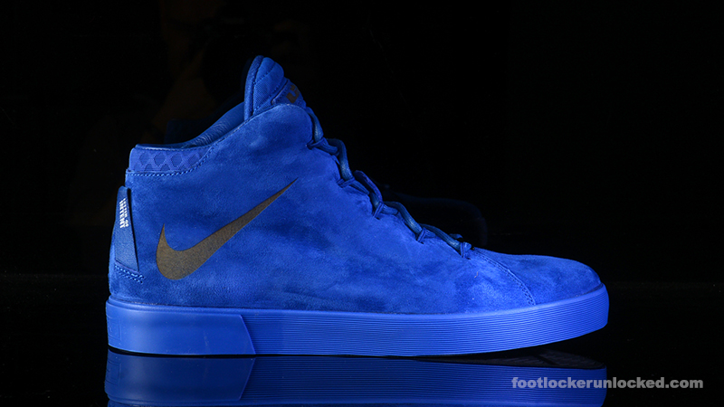 nike blue suede sneakers