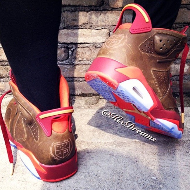 Air jordan clearance 6 iron man