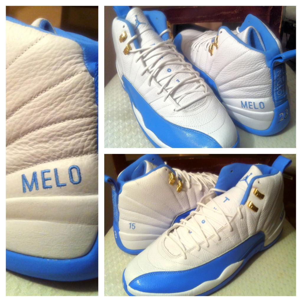 Spotlight // Pickups of the Week 12.15.12 - Air Jordan XII 12  Carmelo Anthony PE by jawad