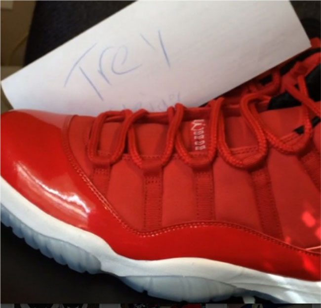 Air Jordan XI 11 Red Carmelo Anthony PE 