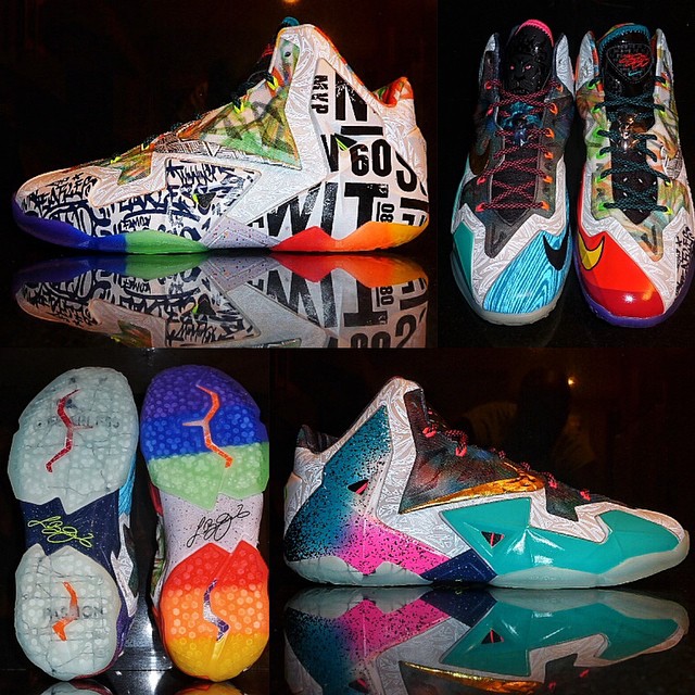 DJ Clark Kent Picks Up 'What The' Nike LeBron XI 11 