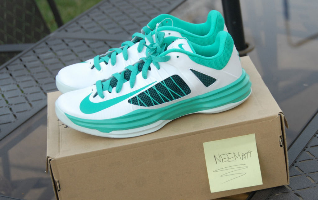 Nike Lunar Hyperdunk Low White Green Complex