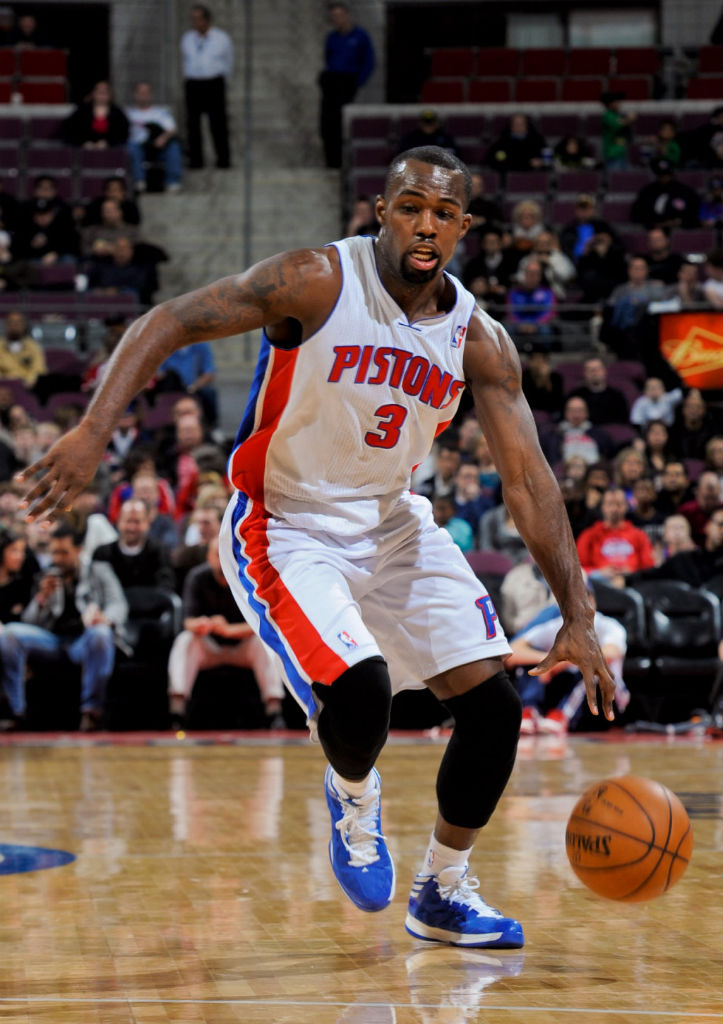 Rodney Stuckey wearing adidas Crazy Shadow