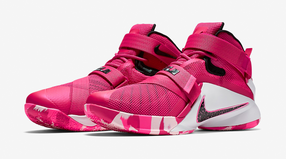 pink nike lebron shoes