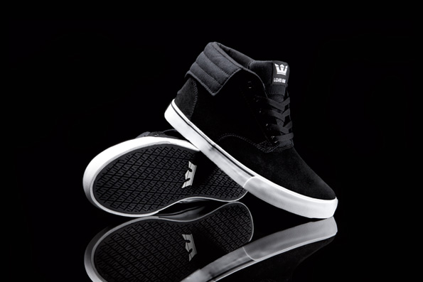 SUPRA Footwear Black White (1)