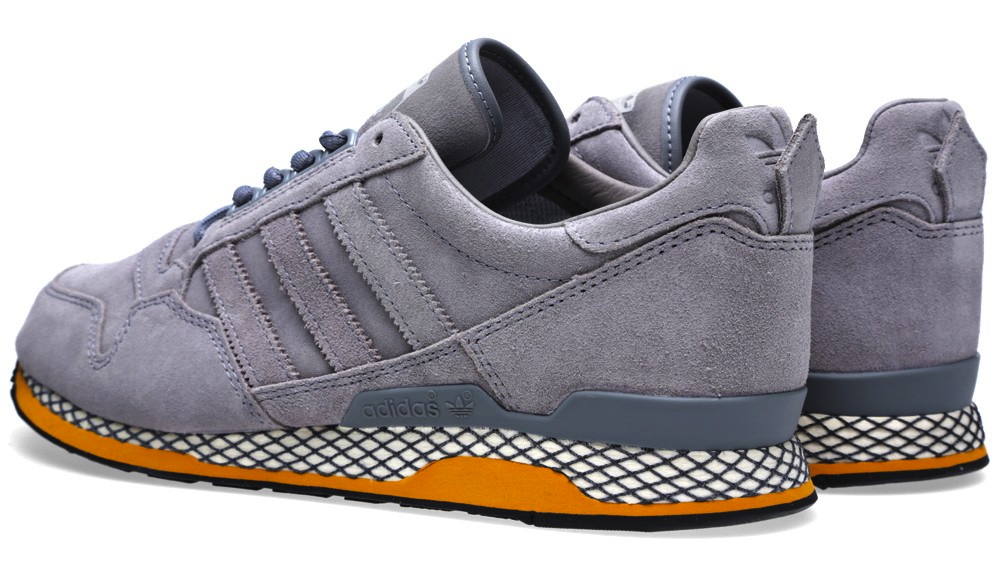 adidas Originals 84-Lab by Kazuki Kuraishi ZXZ ADV in Tech Grey heel