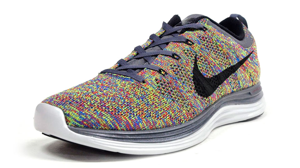 nike flyknit lunar multicolor