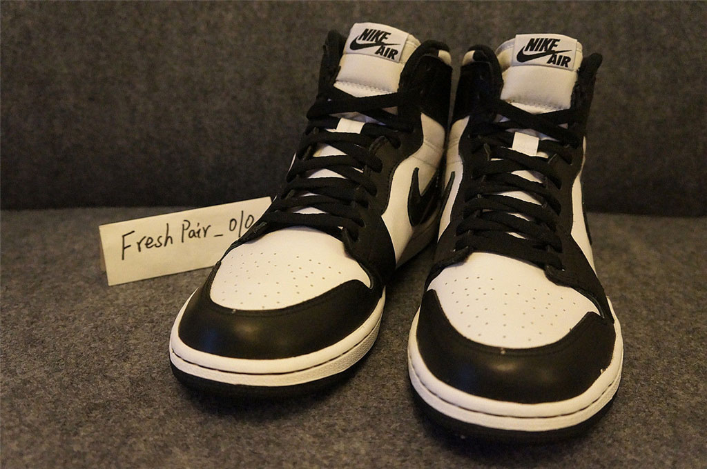 【早期割引】AIR JORDAN 1 RETRO CDP black/whiteソール交換済 靴