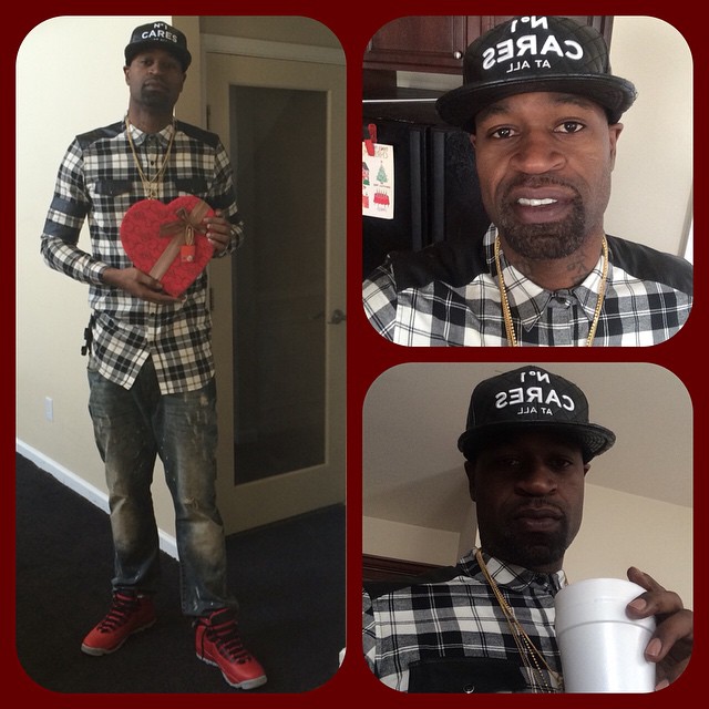 Stephen Jackson wearing Air Jordan X 10 Bulls Over Broadway