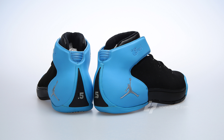 Jordan melo 1.5 black and sales blue