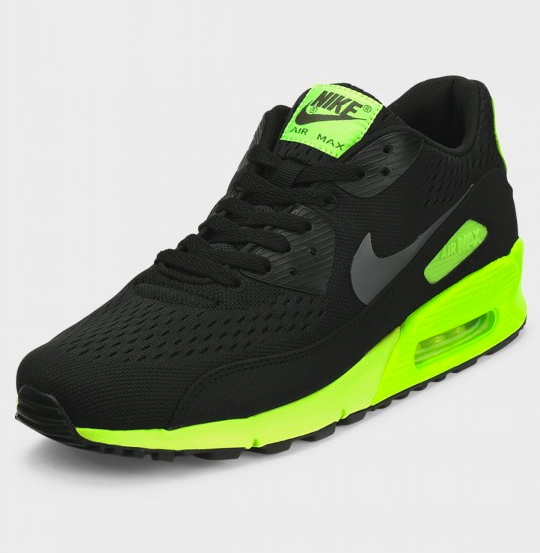 black lime green air max