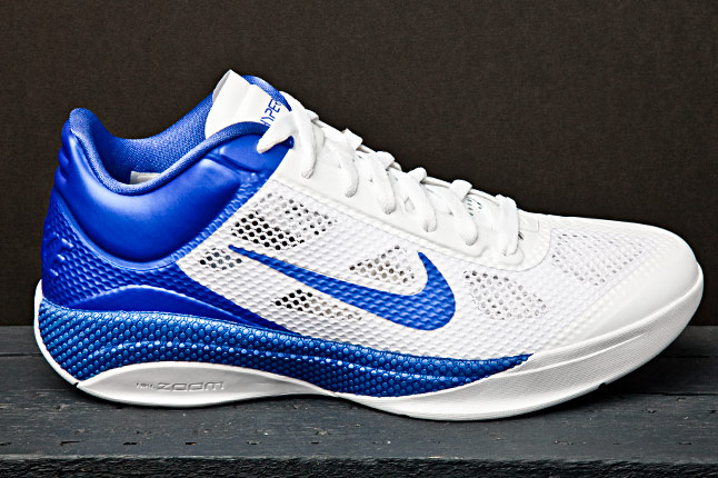 Nike Zoom Hyperfuse Low - White/Royal Blue | Sole Collector