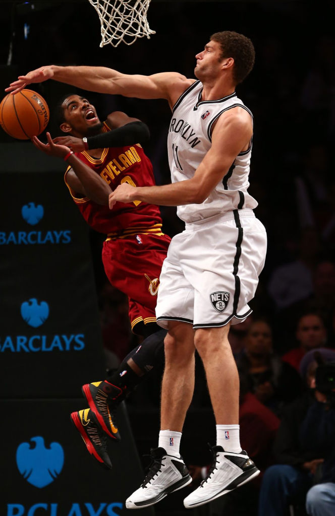 Brook Lopez wearing adidas adizero Ghost 2