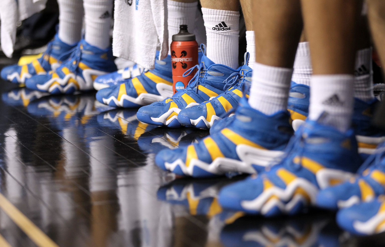 ucla under armour basketball shoes