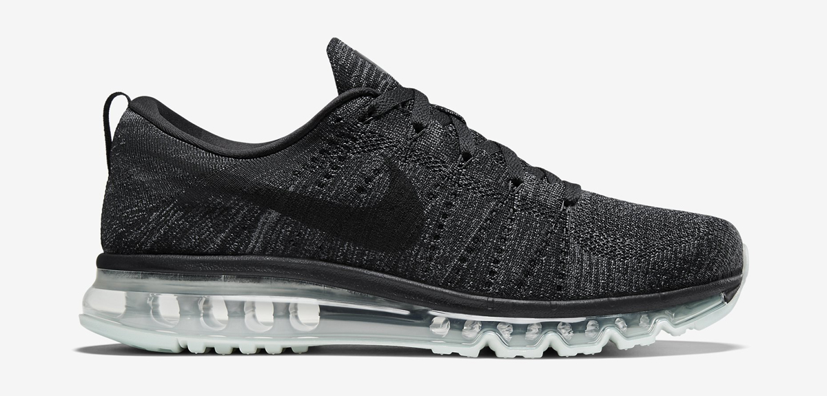 nike flyknit air max black