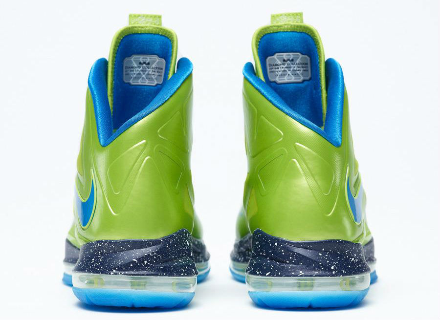 Nike LeBron X iD Green Blue (5)