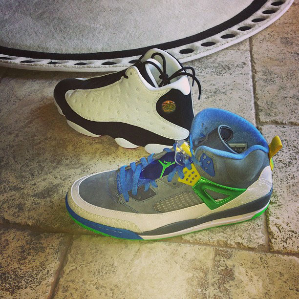 Stephen Jackson's Jordan Spizikes // Easter