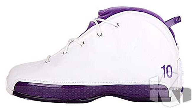 Mike Bibby's Air Jordan 18.5 Kings Home PE