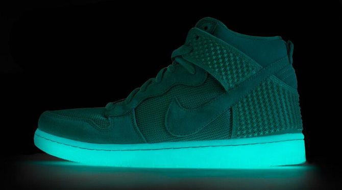 Nike Gives Glowing Green Soles to the 