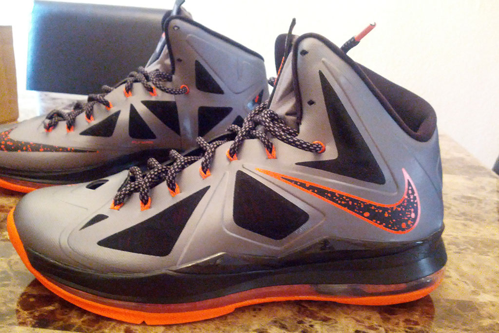 Nike LeBron X 10 Silver Black Orange Mango (2)