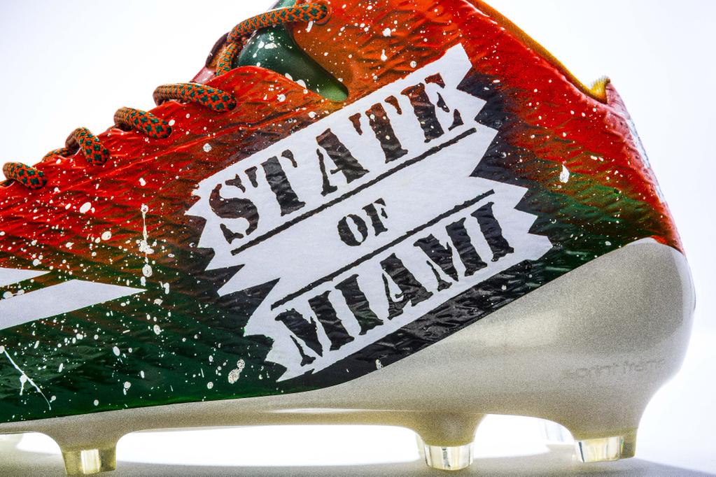 Miami Hurricanes to wear custom cleats vs. Nebraska