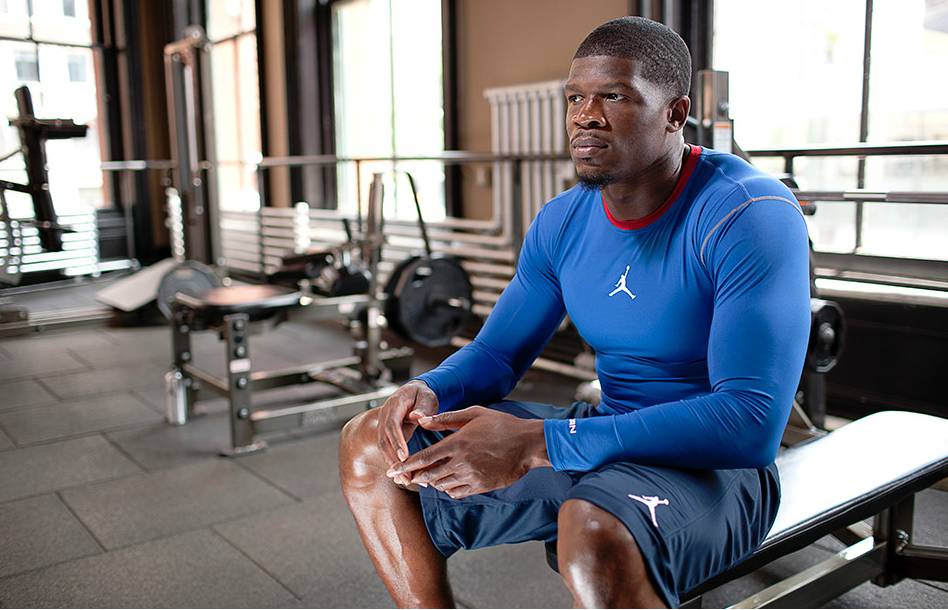 Jordan Brand Fall/Holiday 2011 Apparel Look Book featuring Andre Johnson