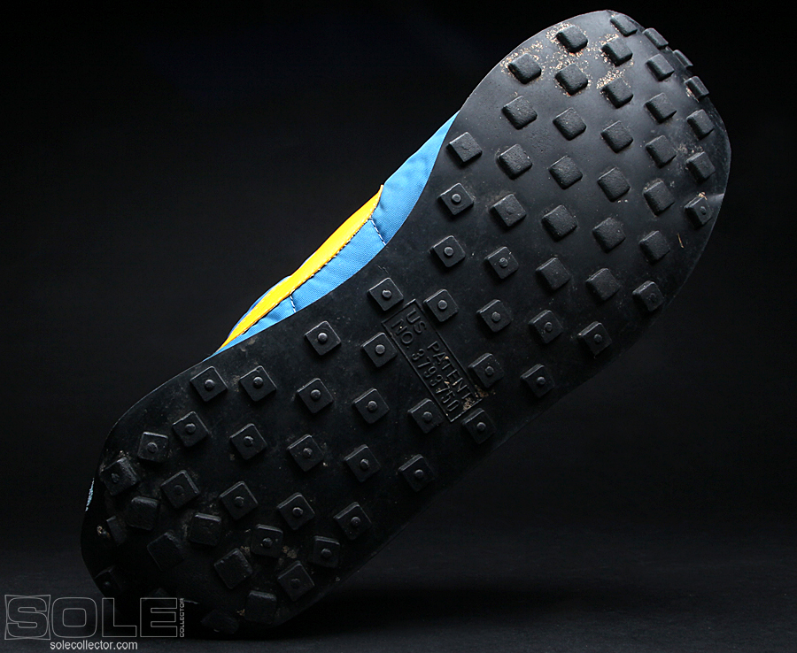 waffle sole running shoes