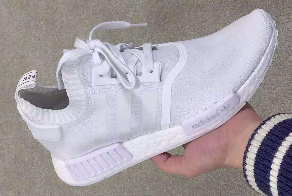 all white adidas nmd