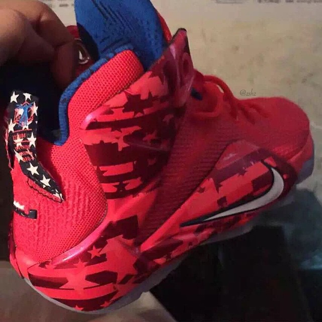 lebron james 4th of july shoes