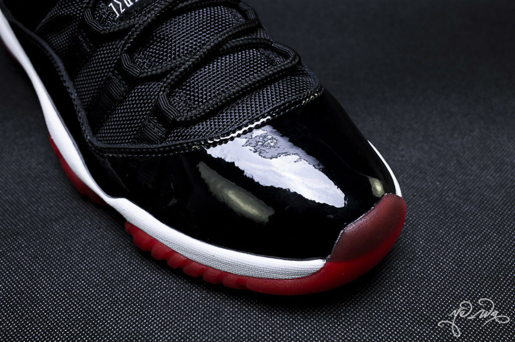 Air Jordan XI 11 Black Red 378037-010 (13)