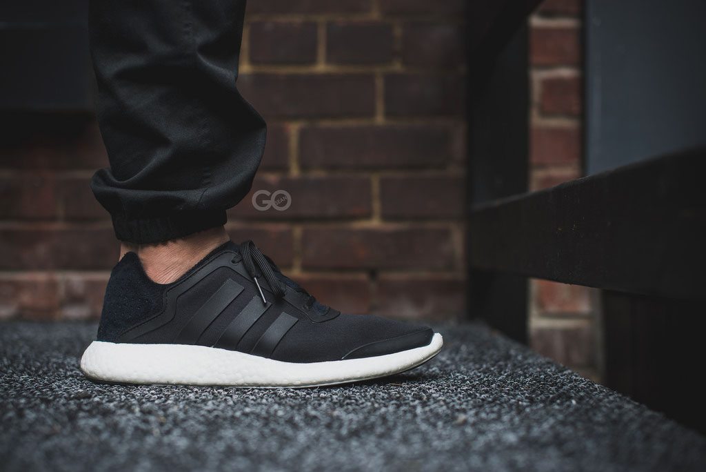 illistic in the adidas Pure Boost