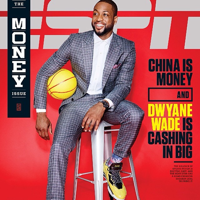 Dwyane Wade wearing Li-Ning Way of Wade 2 Say Yellow