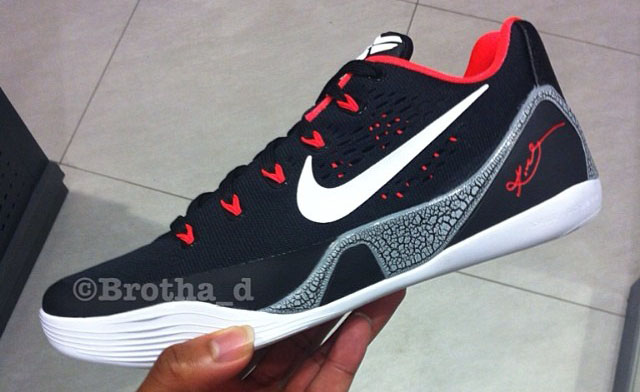 kobe 9 red and black