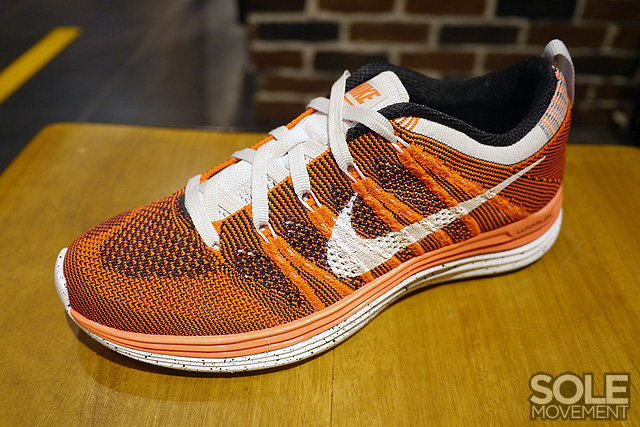 Nike flyknit lunar 1 femme orange online