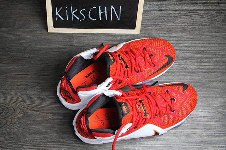 Nike LeBron 12 Red/White 'Lion Heart' | Complex