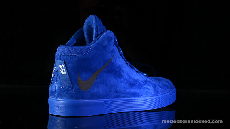 LeBron James' Blue Suede Shoes | Sole 