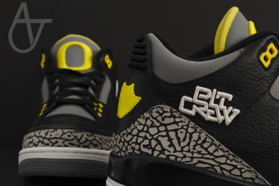 Air Jordan Retro 3 - Oregon Ducks Pit Crew Away (12)