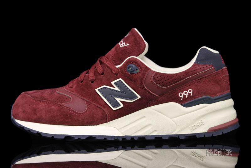 new balance 999 maroon navy