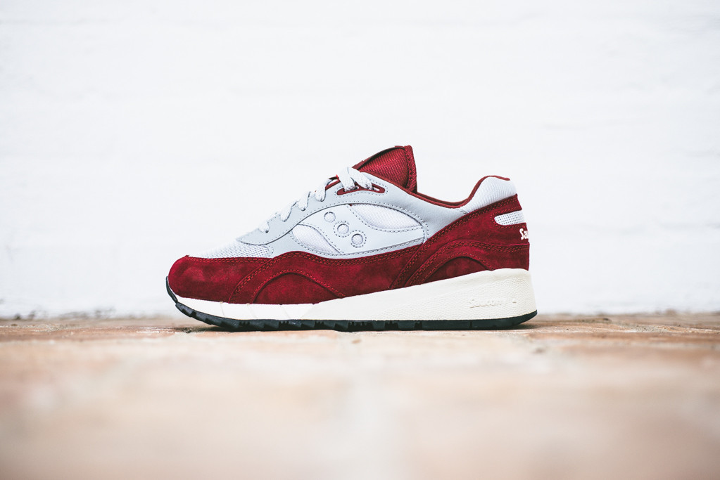 saucony shadow 6000 red grey