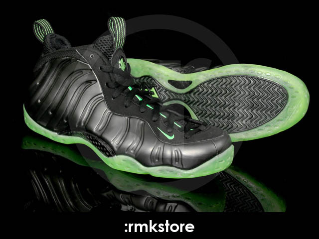 slime green foamposites