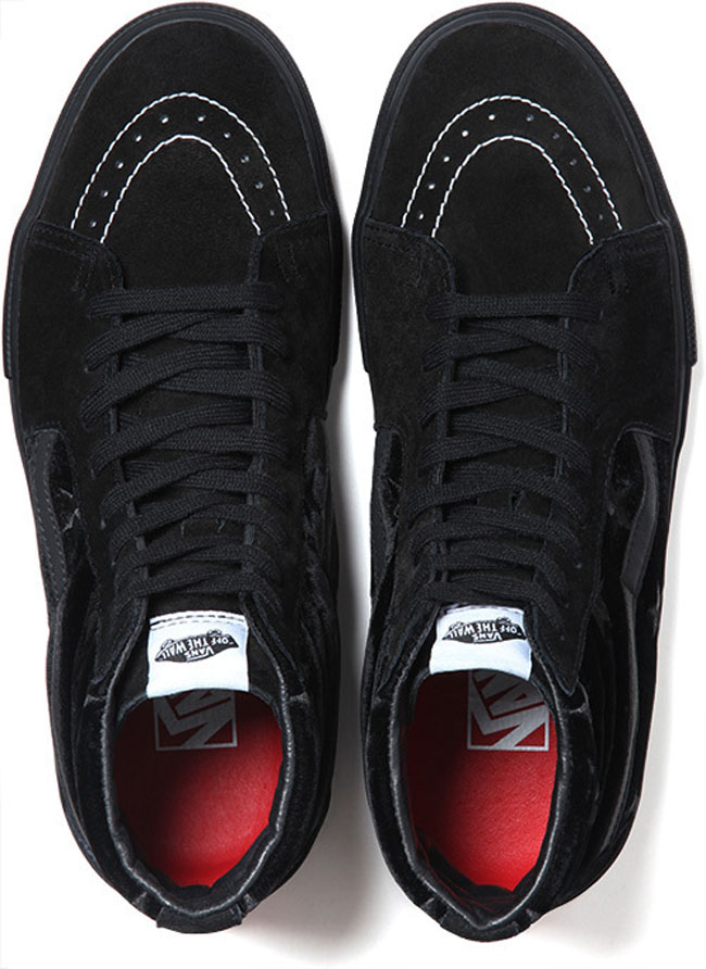 vans x supreme velvet